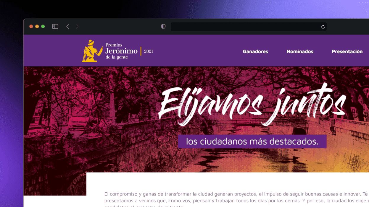 Premios Jerónimo de la gente